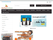 Tablet Screenshot of mutlusaglik.com